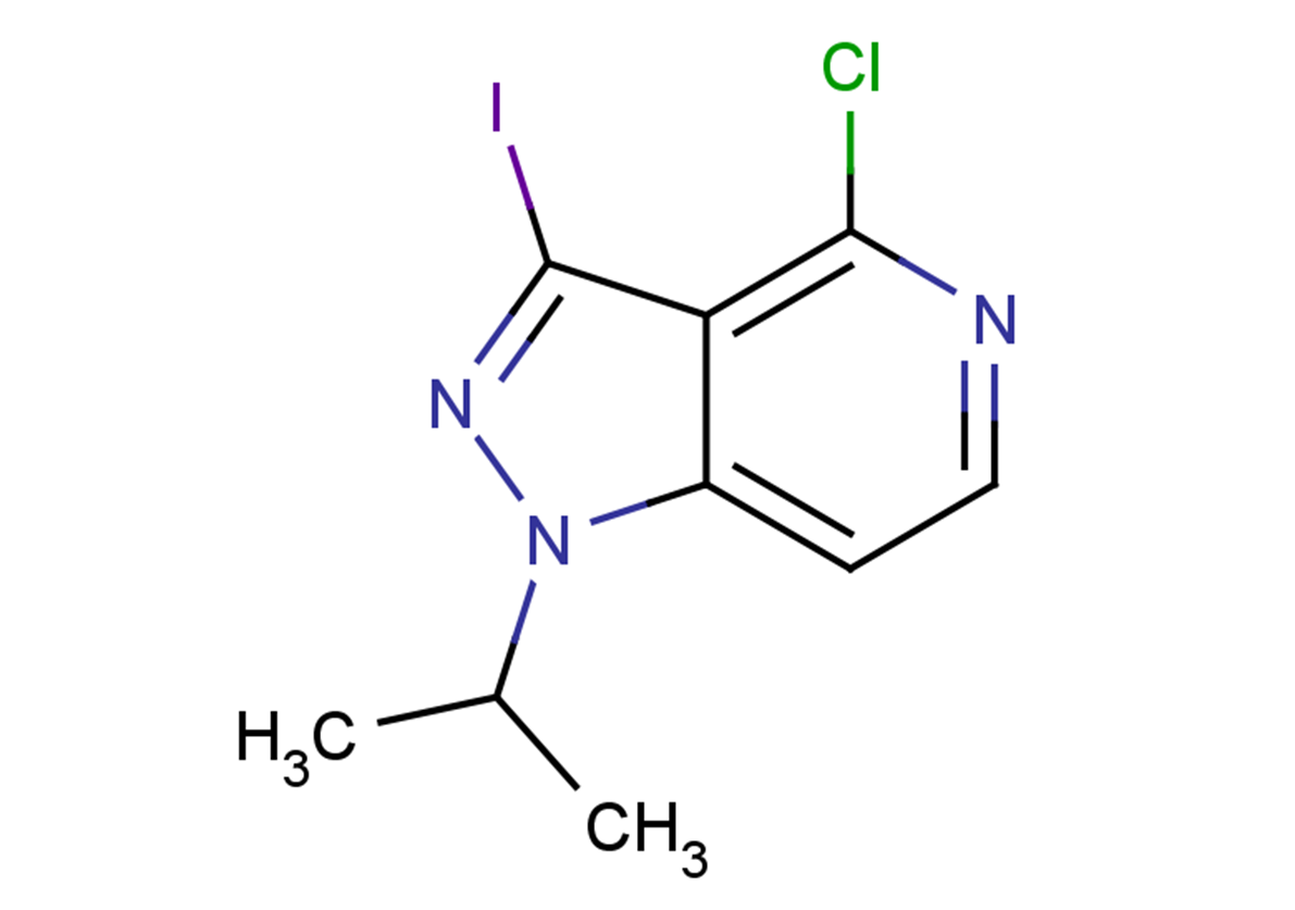 4-chloro-3-iodo-1-(propan-2-yl)-1H-pyrazolo[4,3-c]pyridine