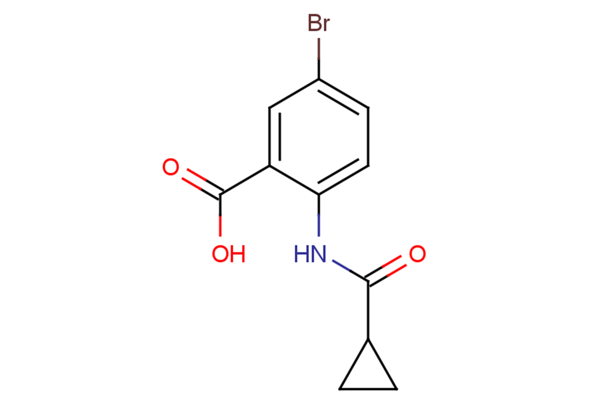5-bromo-2-cyclopropaneamidobenzoic acid