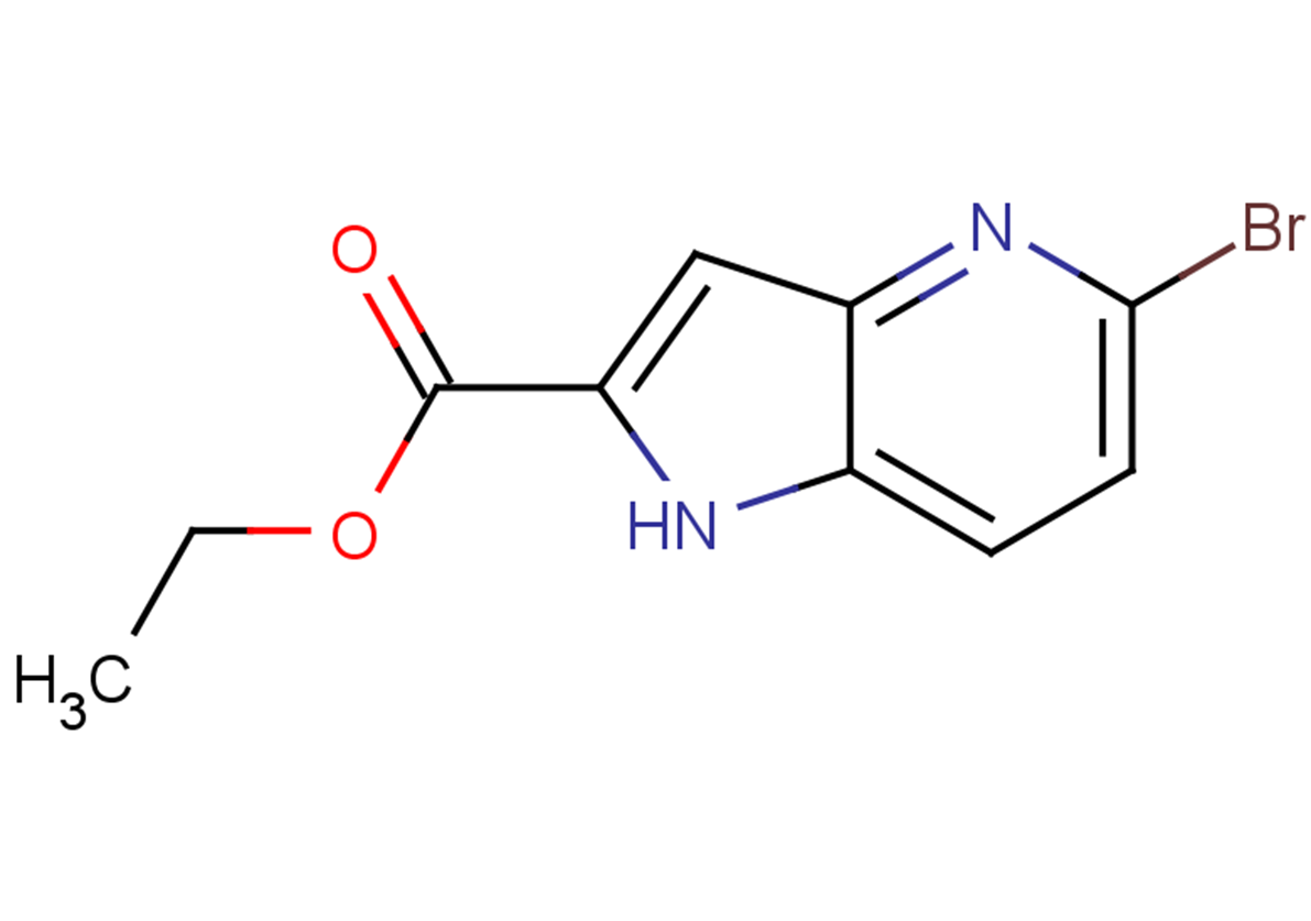 ethyl 5-bromo-1H-pyrrolo[3,2-b]pyridine-2-carboxylate