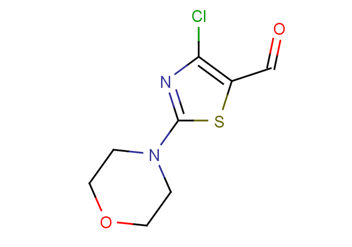 4-chloro-2-(morpholin-4-yl)-1,3-thiazole-5-carbaldehyde