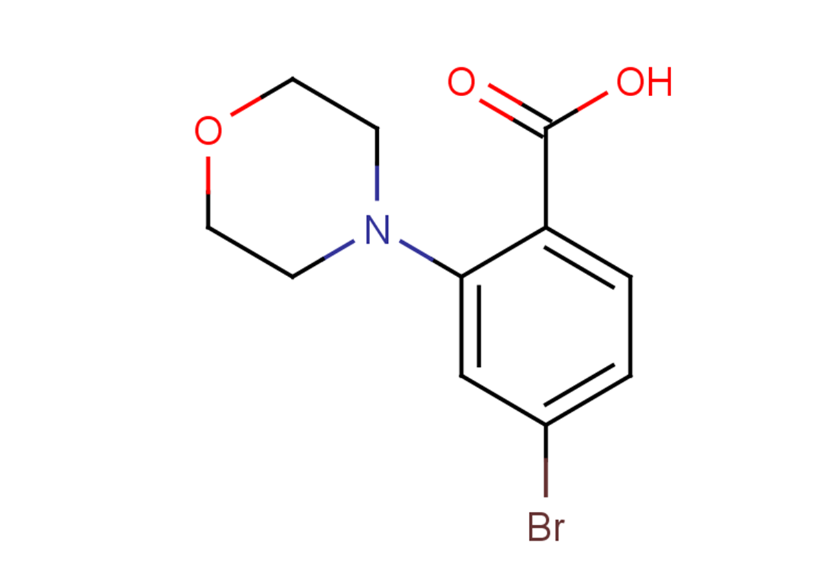 4-bromo-2-(morpholin-4-yl)benzoic acid