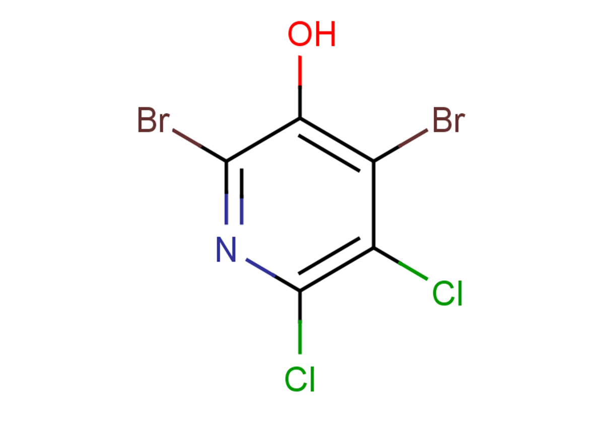 2,4-dibromo-5,6-dichloropyridin-3-ol