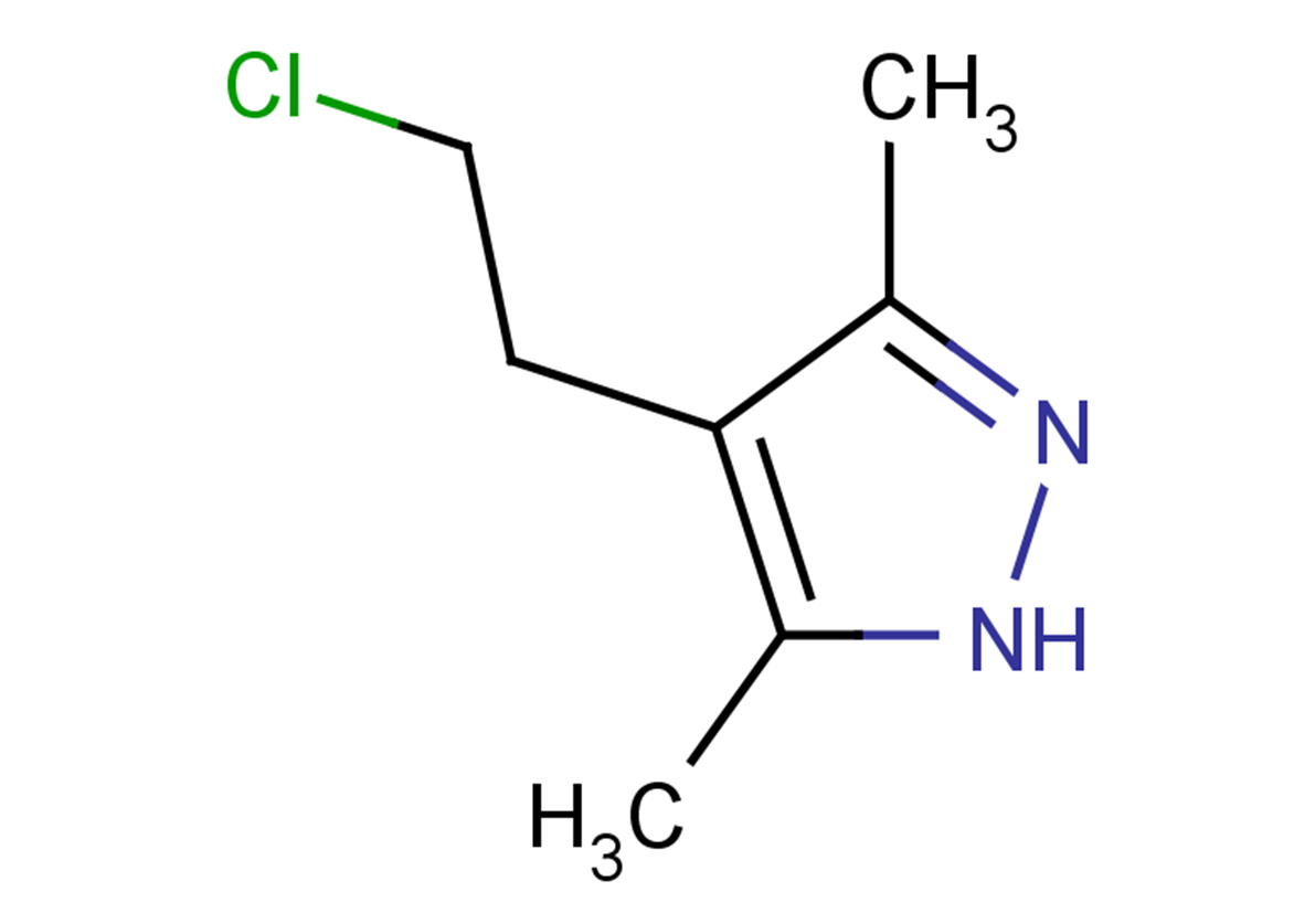 4-(2-chloroethyl)-3,5-dimethyl-1H-pyrazole