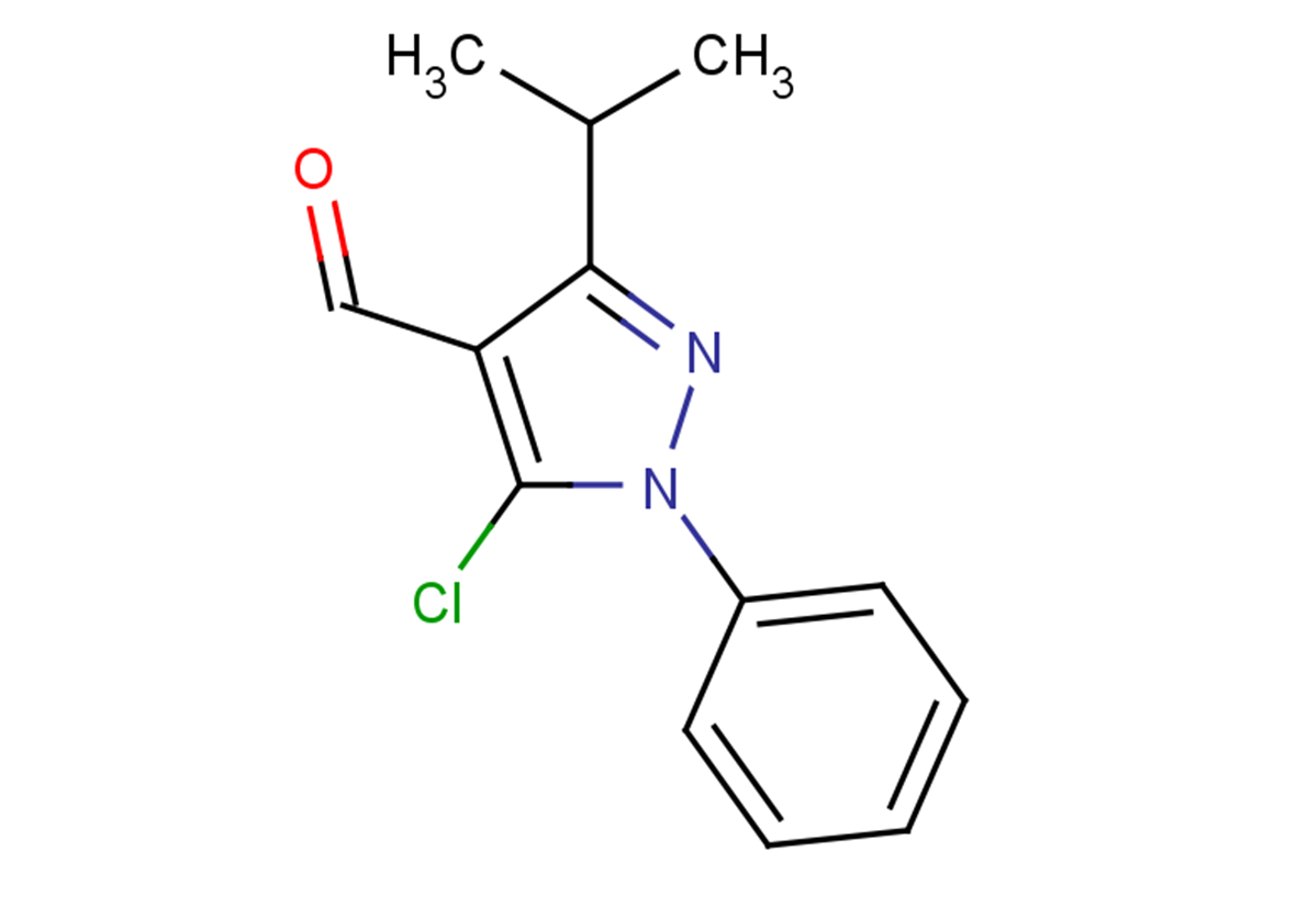5-chloro-1-phenyl-3-(propan-2-yl)-1H-pyrazole-4-carbaldehyde