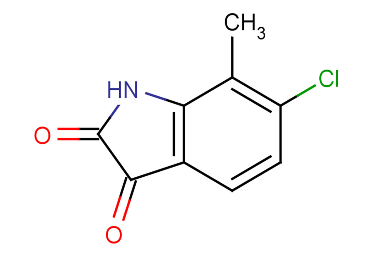 6-chloro-7-methyl-2,3-dihydro-1H-indole-2,3-dione