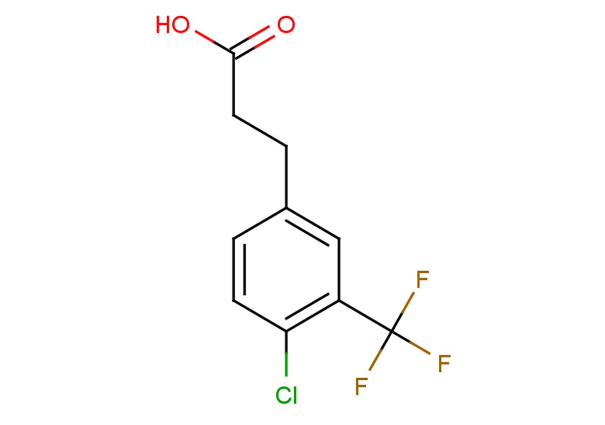 3-[4-chloro-3-(trifluoromethyl)phenyl]propanoic acid