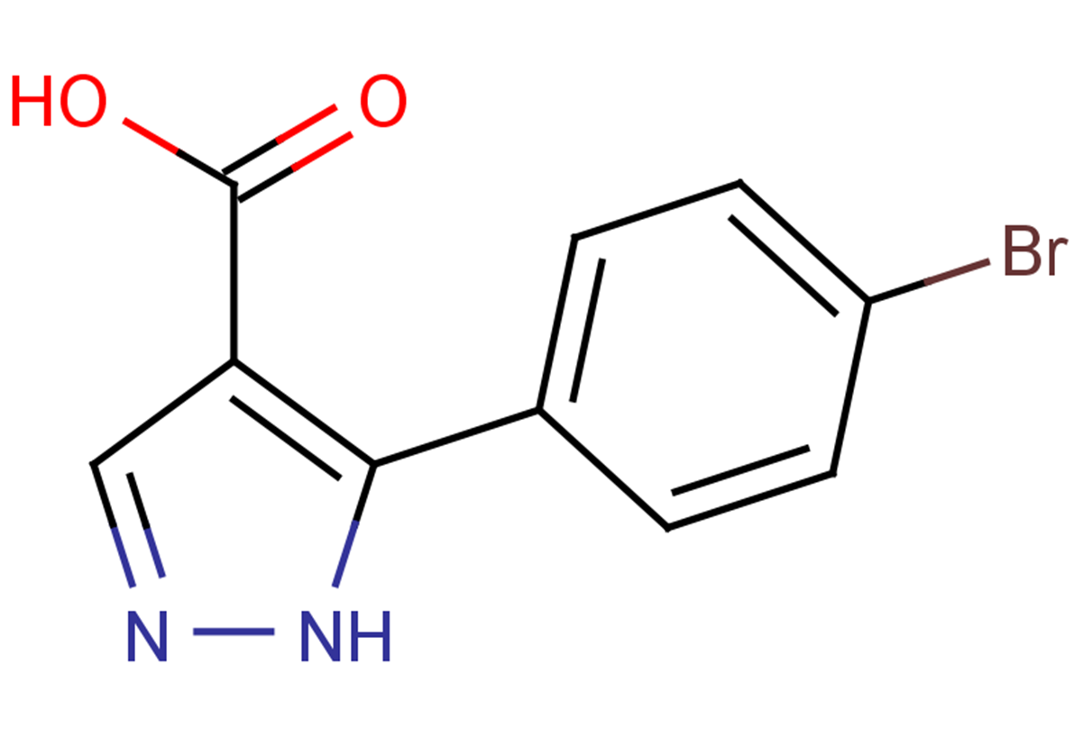 5-(4-bromophenyl)-1H-pyrazole-4-carboxylic acid