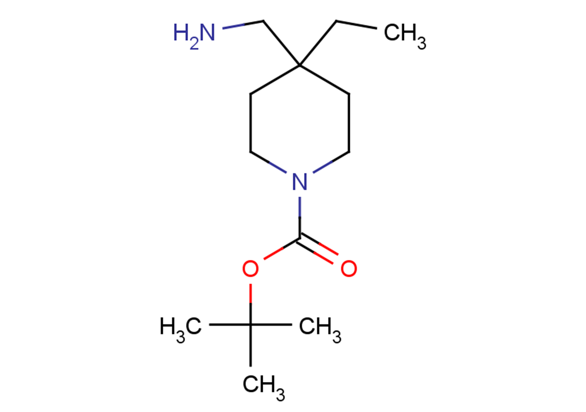 tert-butyl 4-(aminomethyl)-4-ethylpiperidine-1-carboxylate