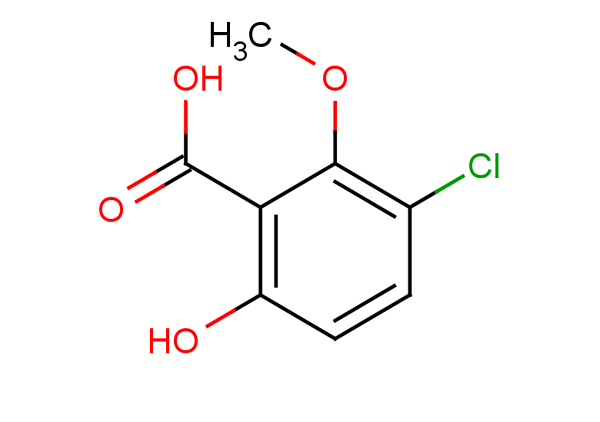 3-chloro-6-hydroxy-2-methoxybenzoic acid