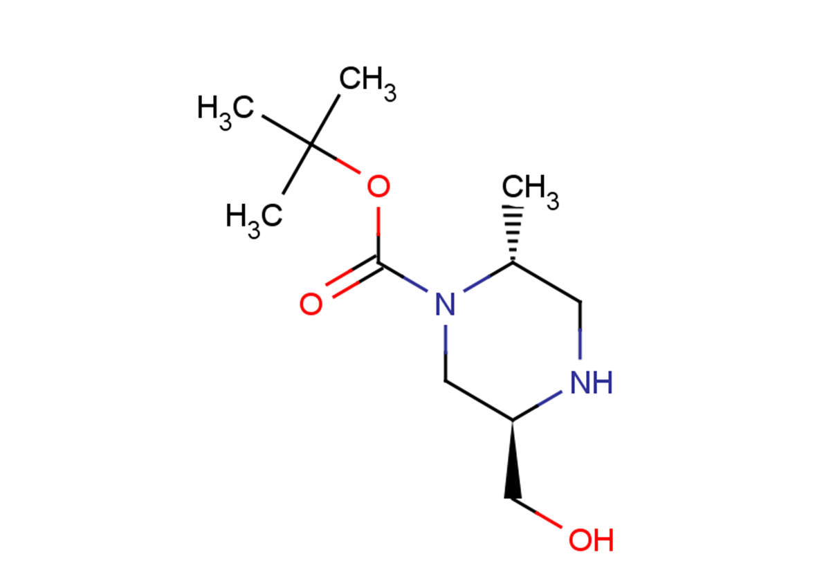 tert-butyl (2R,5R)-5-(hydroxymethyl)-2-methylpiperazine-1-carboxylate