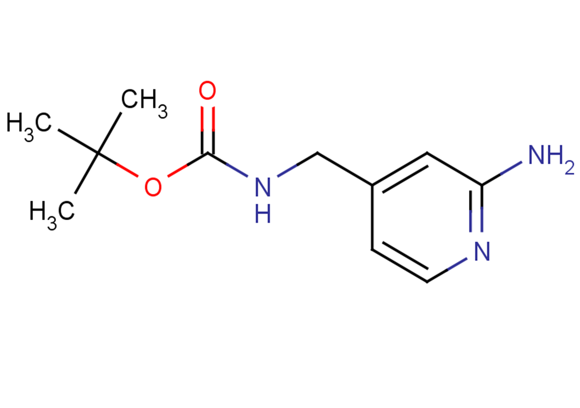 tert-butyl N-[(2-aminopyridin-4-yl)methyl]carbamate