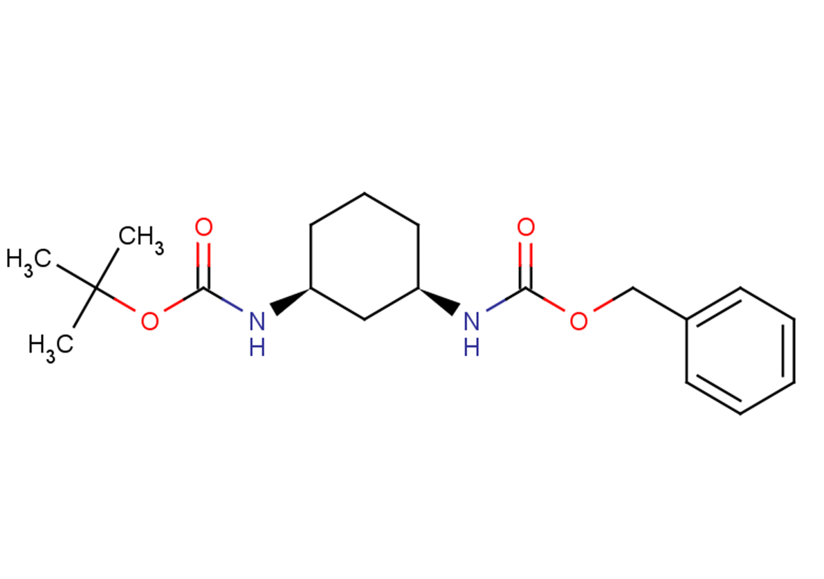 benzyl N-[(1R,3S)-3-{[(tert-butoxy)carbonyl]amino}cyclohexyl]carbamate