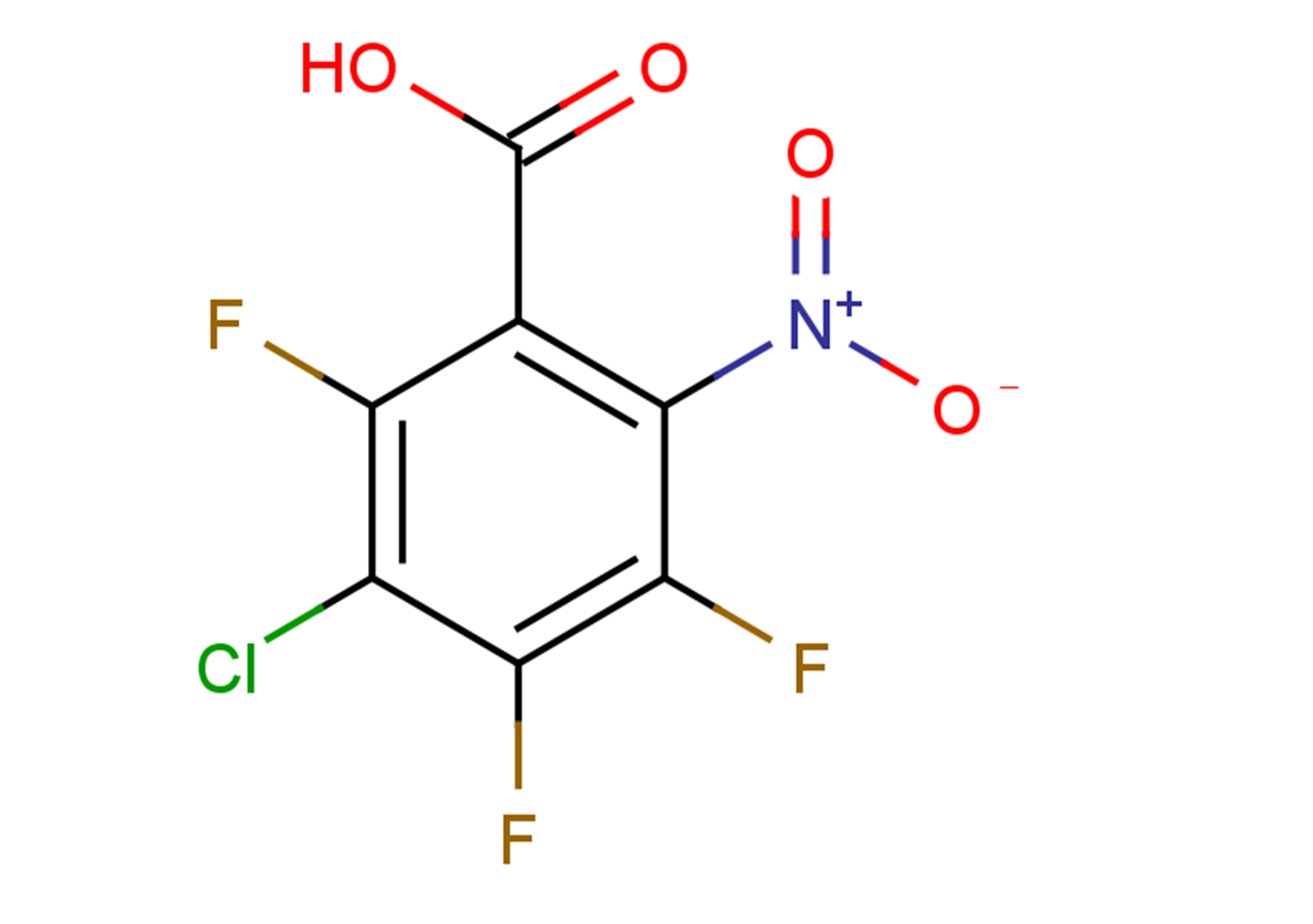 3-chloro-2,4,5-trifluoro-6-nitrobenzoic acid