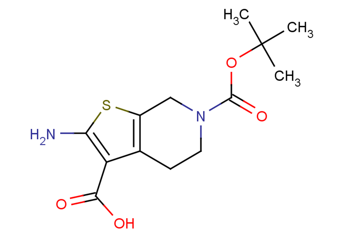 2-amino-6-[(tert-butoxy)carbonyl]-4H,5H,6H,7H-thieno[2,3-c]pyridine-3-carboxylic acid