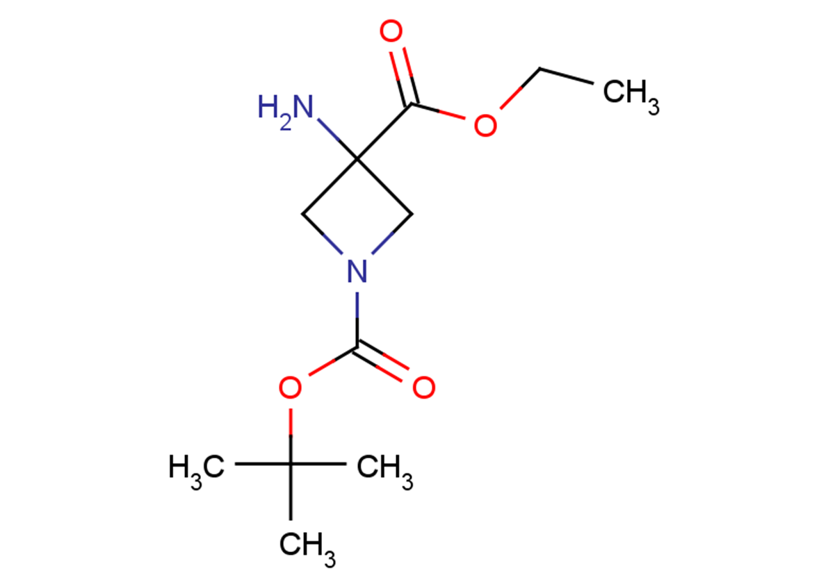 1-tert-butyl 3-ethyl 3-aminoazetidine-1,3-dicarboxylate