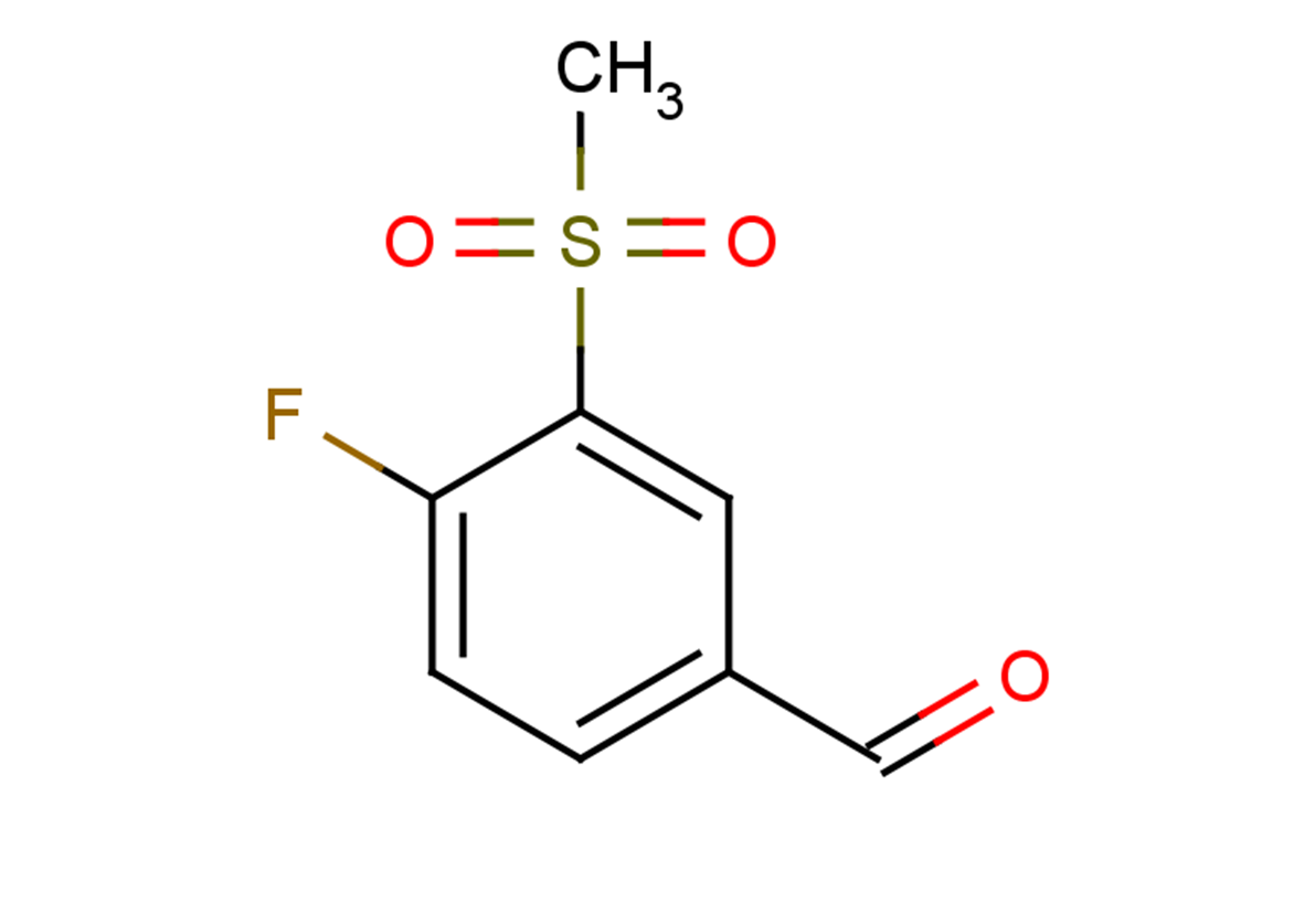 4-fluoro-3-methanesulfonylbenzaldehyde