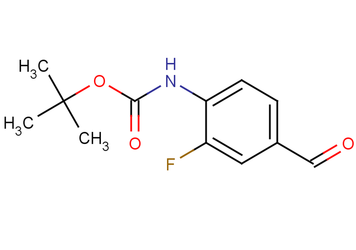 tert-butyl N-(2-fluoro-4-formylphenyl)carbamate