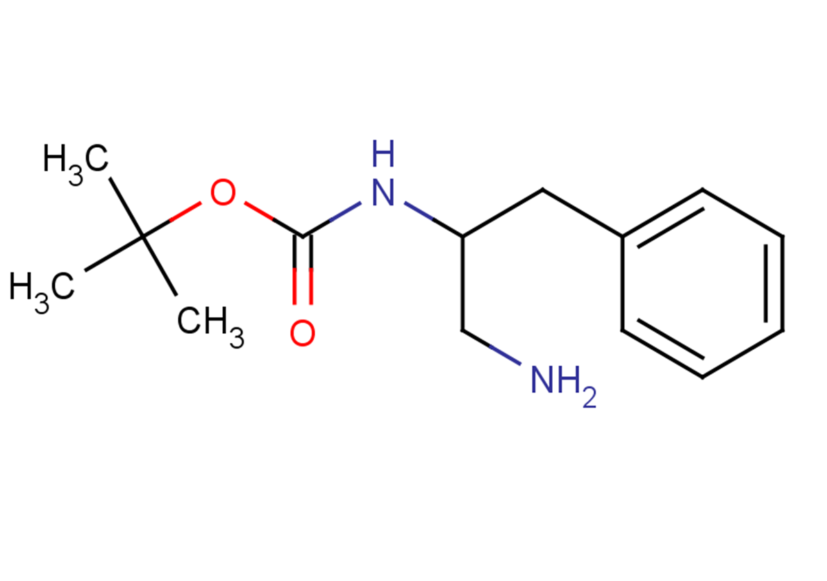 tert-butyl N-(1-amino-3-phenylpropan-2-yl)carbamate