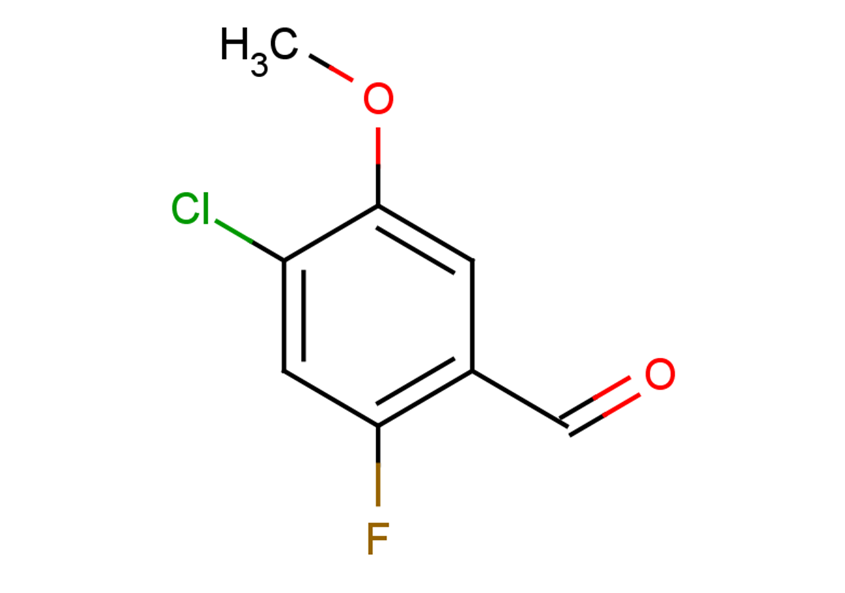 4-chloro-2-fluoro-5-methoxybenzaldehyde