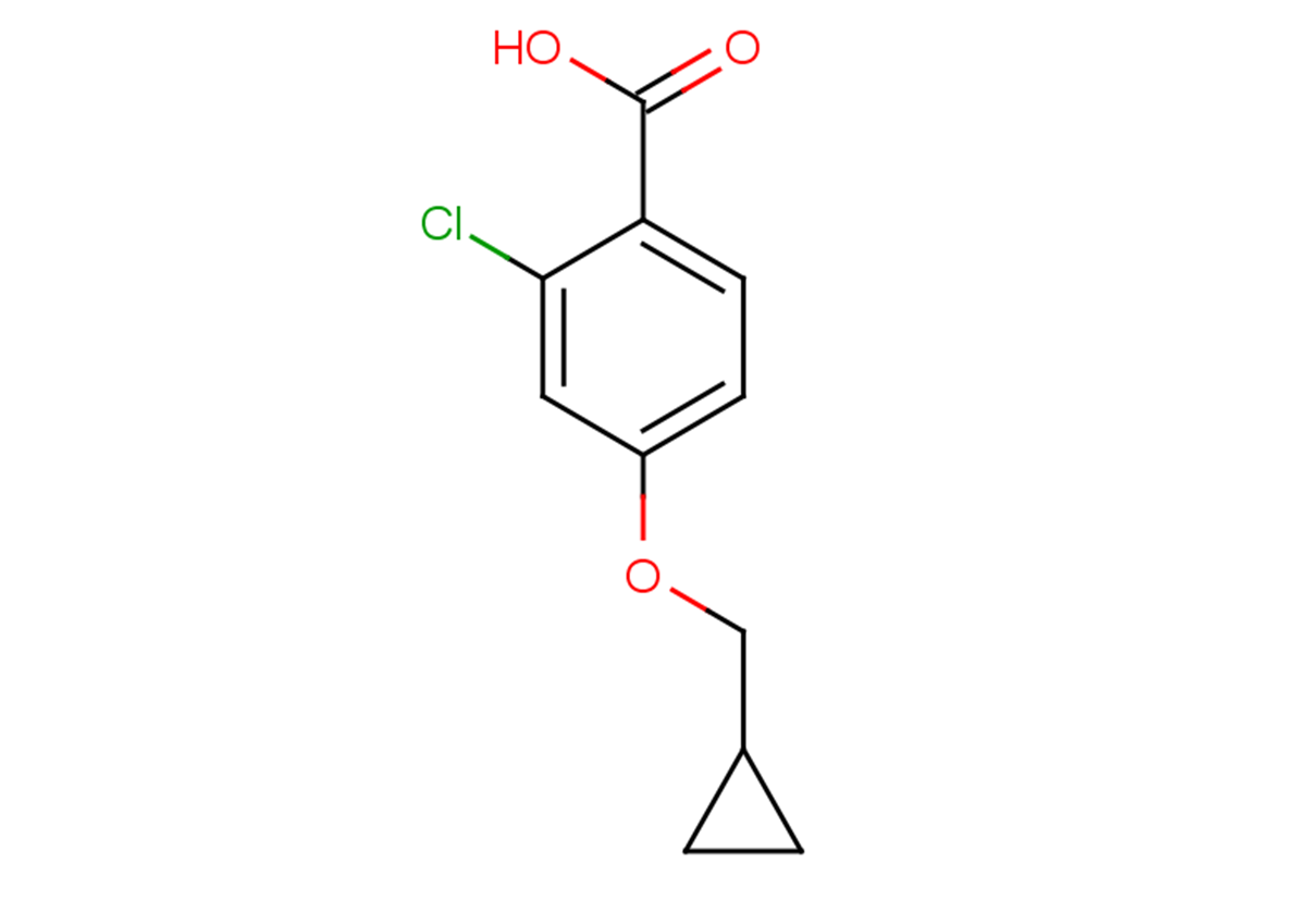 2-chloro-4-(cyclopropylmethoxy)benzoic acid