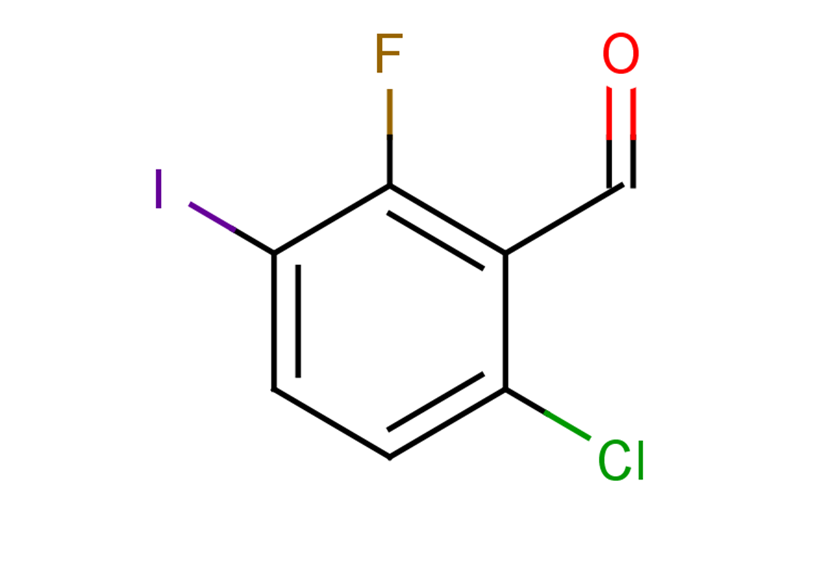 6-chloro-2-fluoro-3-iodobenzaldehyde