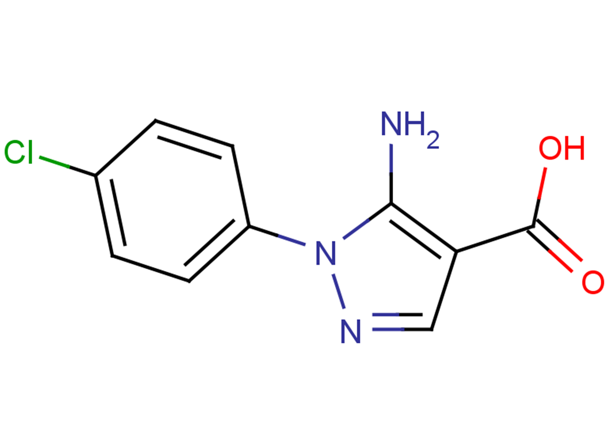 5-amino-1-(4-chlorophenyl)-1H-pyrazole-4-carboxylic acid