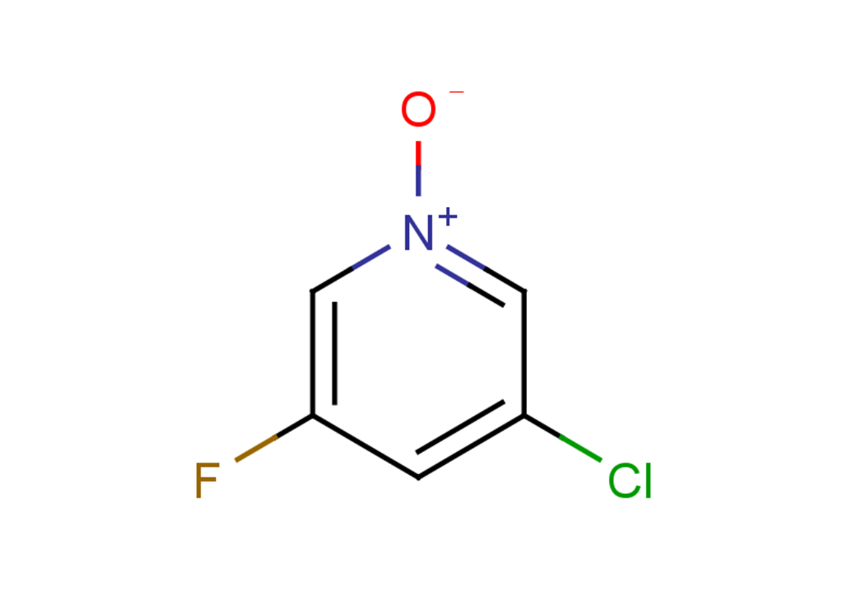 3-chloro-5-fluoropyridin-1-ium-1-olate