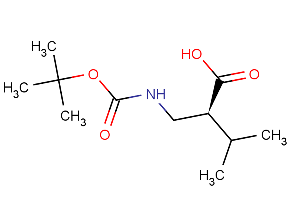 (2S)-2-({[(tert-butoxy)carbonyl]amino}methyl)-3-methylbutanoic acid