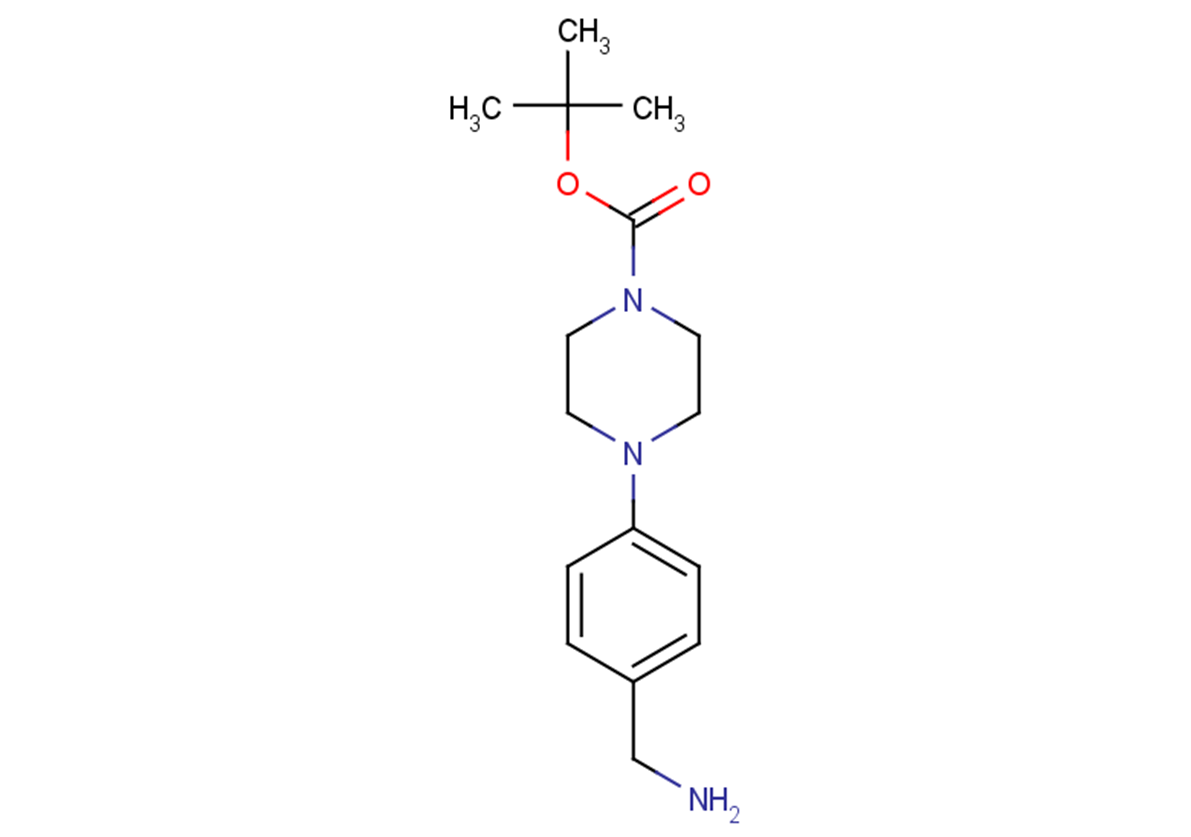 tert-butyl 4-[4-(aminomethyl)phenyl]piperazine-1-carboxylate