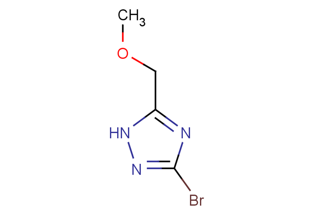 3-bromo-5-(methoxymethyl)-1H-1,2,4-triazole