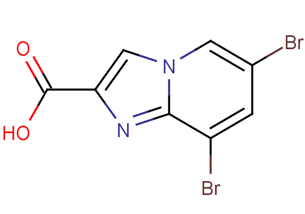 6,8-dibromoimidazo[1,2-a]pyridine-2-carboxylic acid