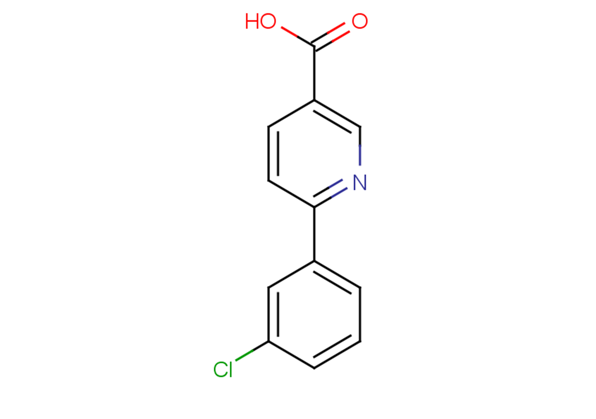 6-(3-chlorophenyl)pyridine-3-carboxylic acid