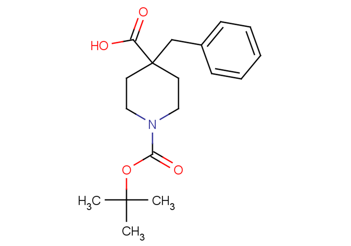 4-benzyl-1-[(tert-butoxy)carbonyl]piperidine-4-carboxylic acid