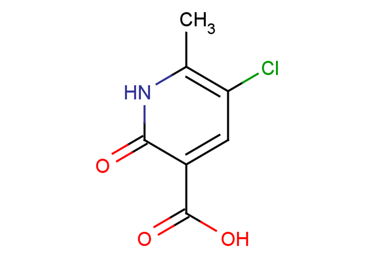 5-chloro-6-methyl-2-oxo-1,2-dihydropyridine-3-carboxylic acid