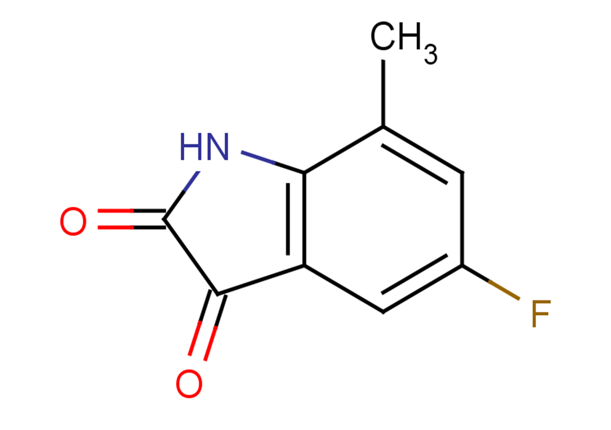 5-fluoro-7-methyl-2,3-dihydro-1H-indole-2,3-dione