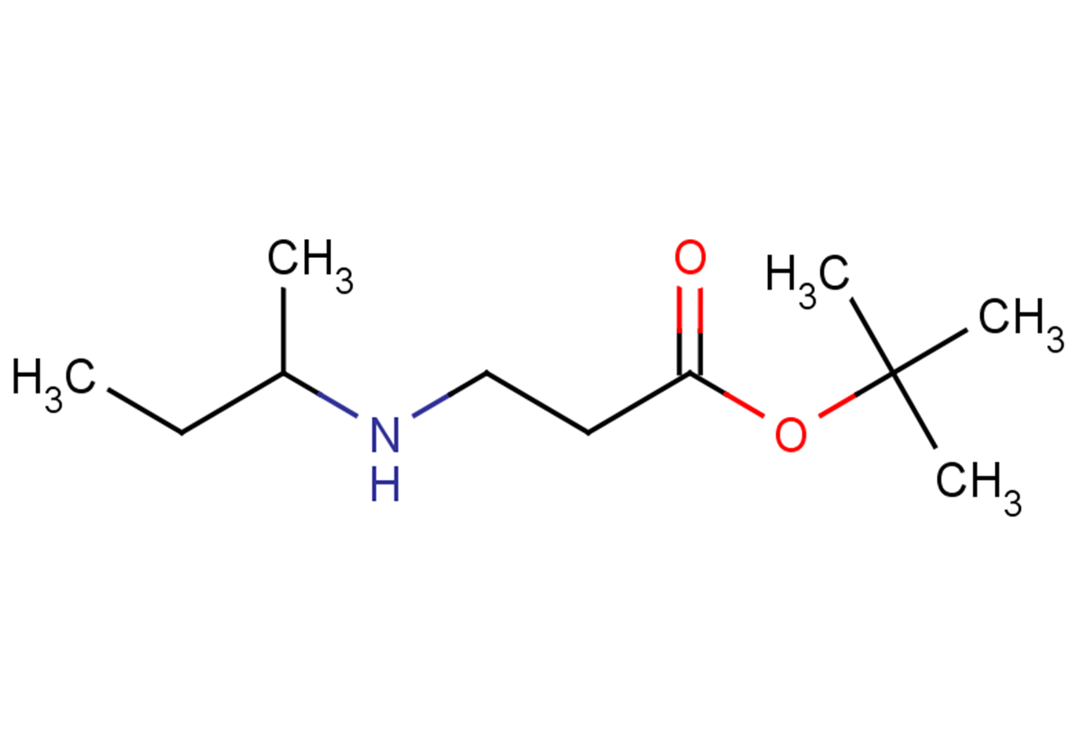 tert-butyl 3-(butan-2-ylamino)propanoate
