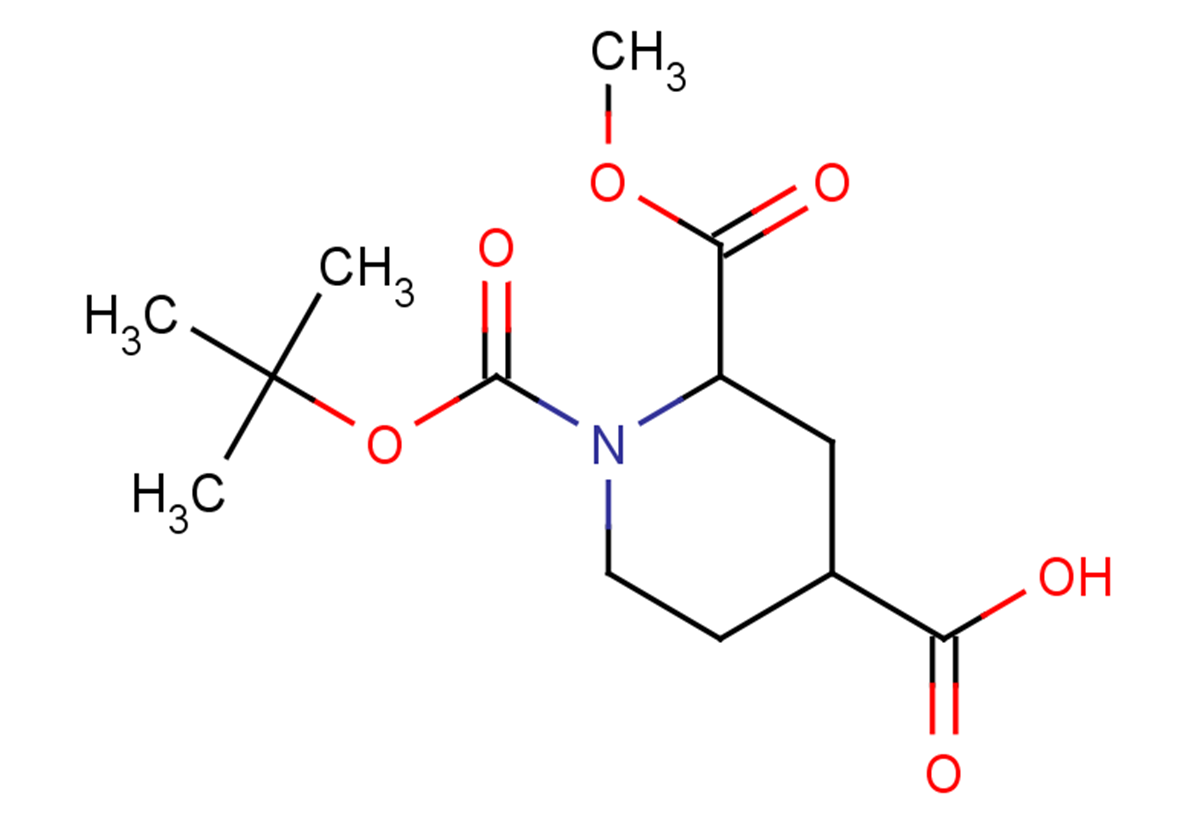 1-[(tert-butoxy)carbonyl]-2-(methoxycarbonyl)piperidine-4-carboxylic acid