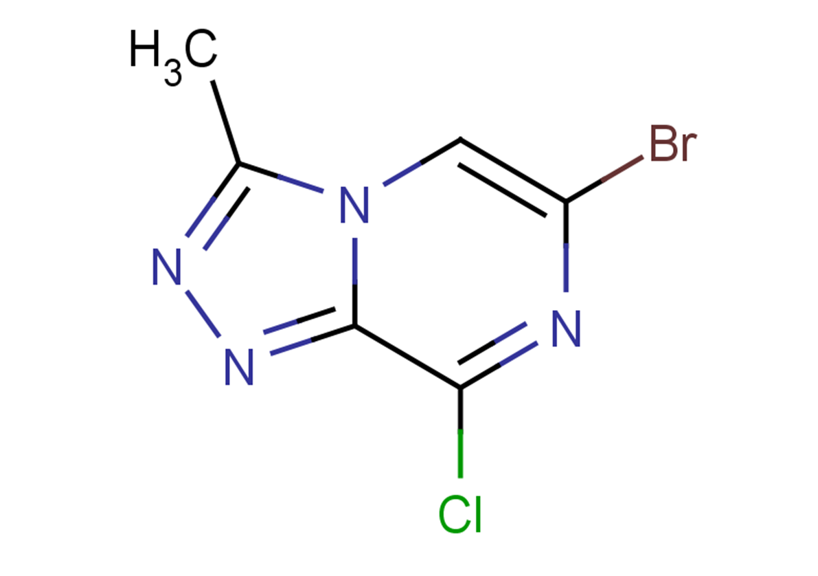 6-bromo-8-chloro-3-methyl-[1,2,4]triazolo[4,3-a]pyrazine