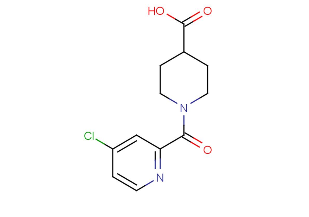 1-[(4-chloropyridin-2-yl)carbonyl]piperidine-4-carboxylic acid