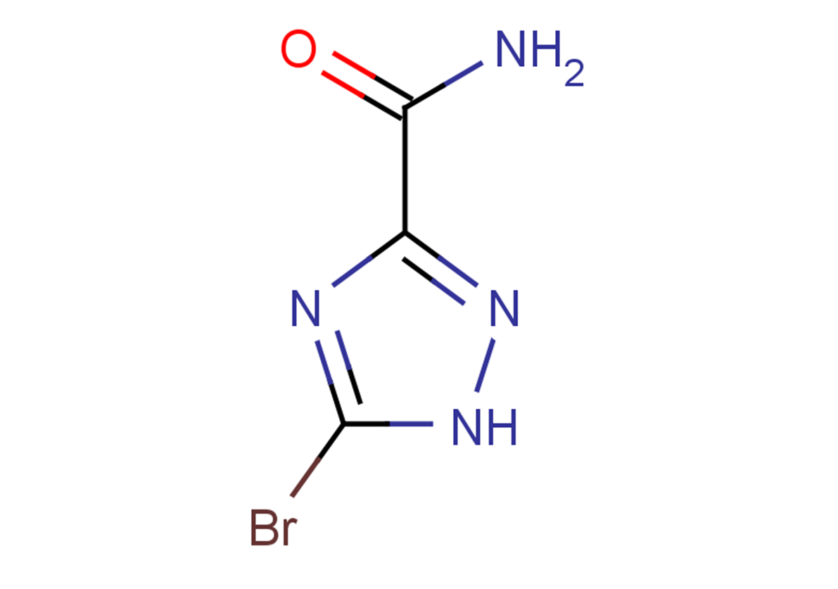 5-bromo-1H-1,2,4-triazole-3-carboxamide