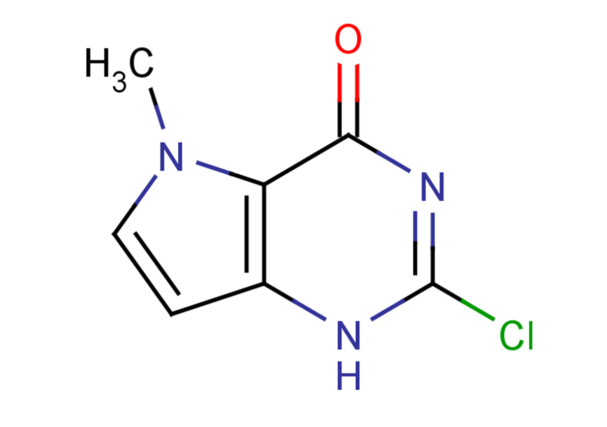 2-chloro-5-methyl-1H,4H,5H-pyrrolo[3,2-d]pyrimidin-4-one