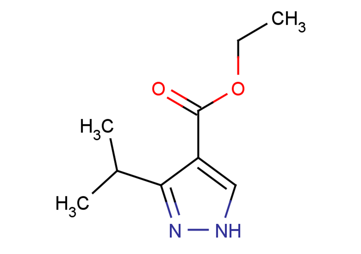 ethyl 3-(propan-2-yl)-1H-pyrazole-4-carboxylate