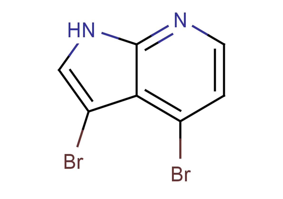 3,4-dibromo-1H-pyrrolo[2,3-b]pyridine