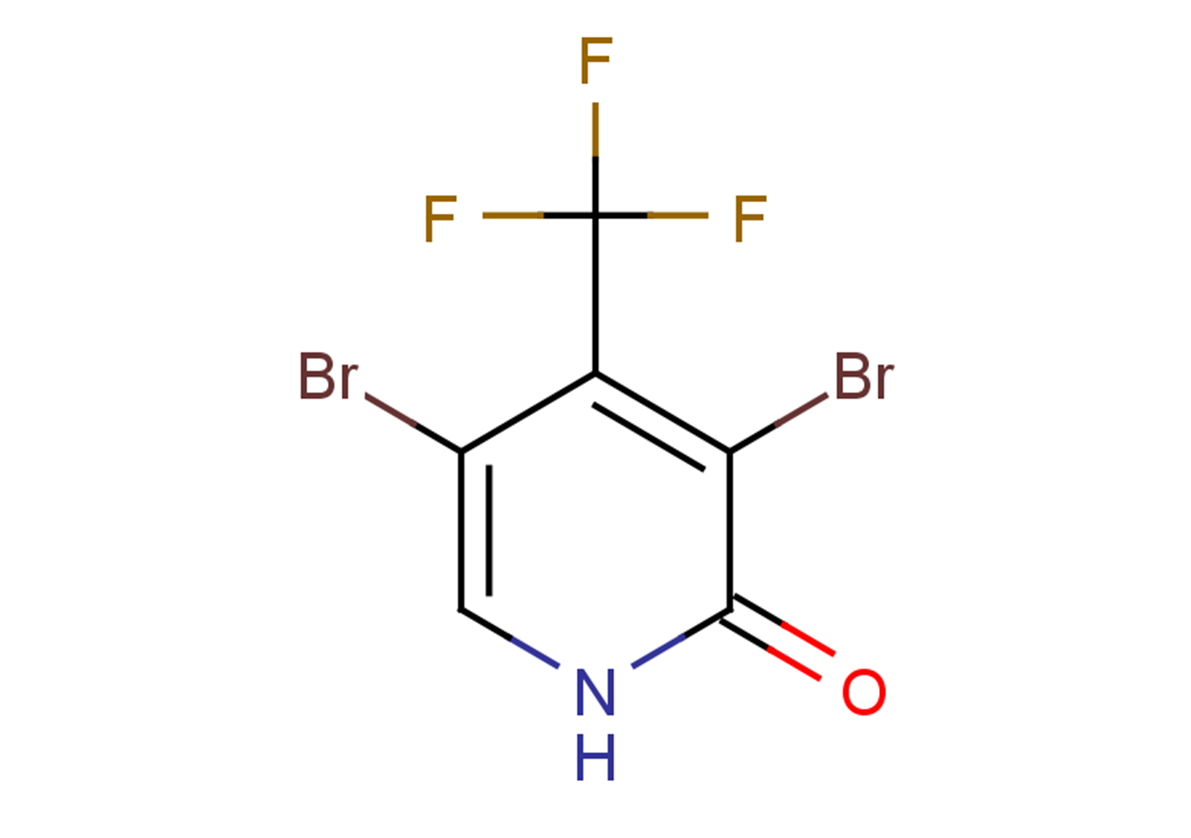 3,5-dibromo-4-(trifluoromethyl)-1,2-dihydropyridin-2-one