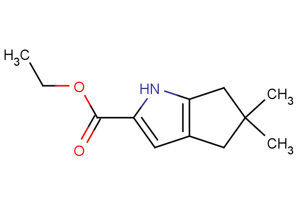 ethyl 5,5-dimethyl-1H,4H,5H,6H-cyclopenta[b]pyrrole-2-carboxylate