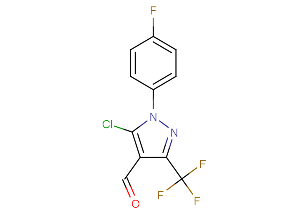5-chloro-1-(4-fluorophenyl)-3-(trifluoromethyl)-1H-pyrazole-4-carbaldehyde