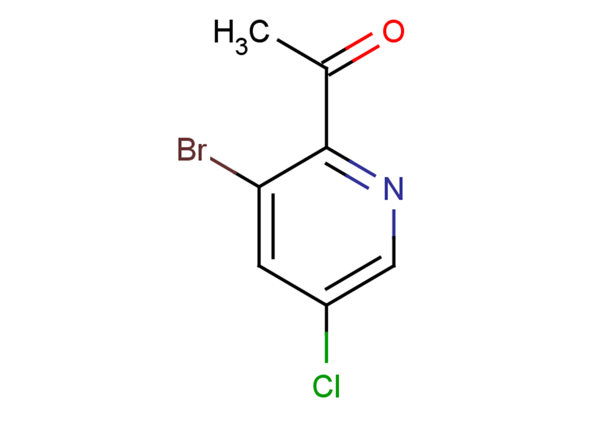 1-(3-bromo-5-chloropyridin-2-yl)ethan-1-one