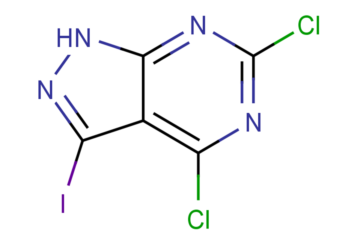 4,6-dichloro-3-iodo-1H-pyrazolo[3,4-d]pyrimidine
