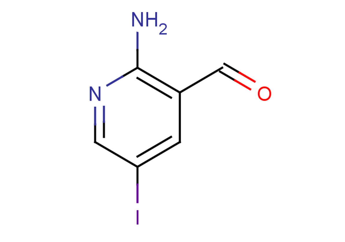 2-amino-5-iodopyridine-3-carbaldehyde
