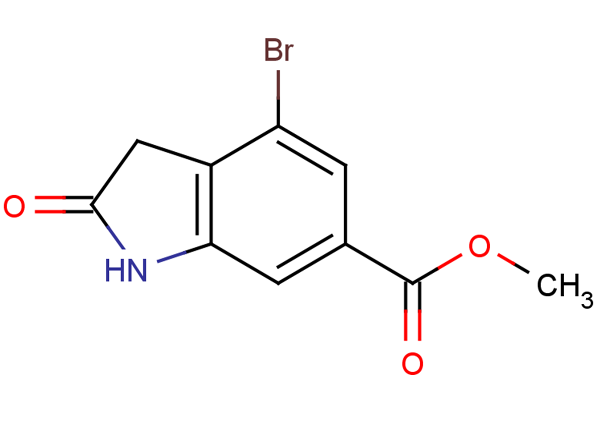 methyl 4-bromo-2-oxo-2,3-dihydro-1H-indole-6-carboxylate